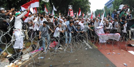 Kader tersangka kerusuhan demo Ahok, HMI minta jangan pengalihan isu