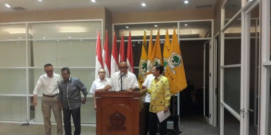 Partai Golkar rapat bahas kasus Ahok, Ical hadir