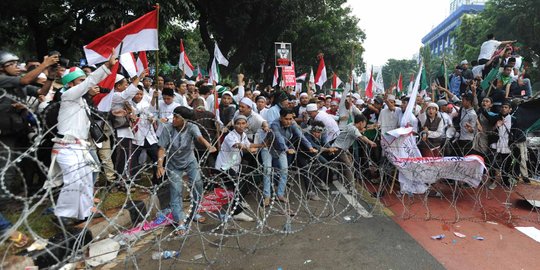 Polisi bebaskan Sekjen HMI yang jadi tersangka kerusuhan demo Ahok