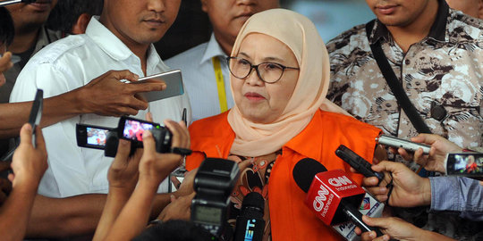 Kasus suap alkes, Siti Fadilah kembali diperiksa sebagai tersangka