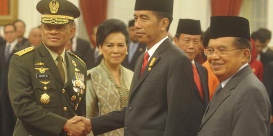 Jokowi tak berniat ganti Panglima TNI