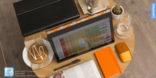 Teknologi terbaru Lenovo YOGA 900, laptop paling tipis di dunia!