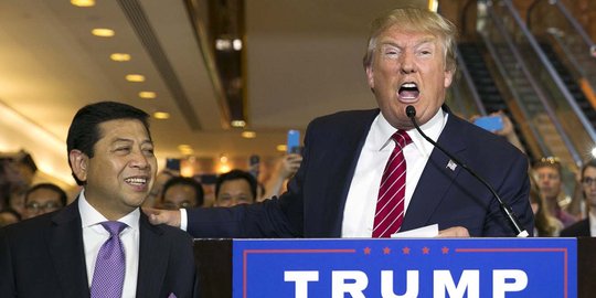 Girangnya Setya Novanto dan Fadli Zon saat Trump jadi Presiden AS