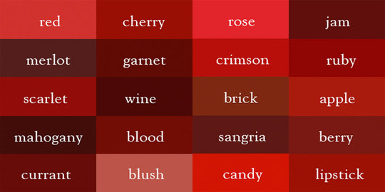 warna lebih banyak dari pria