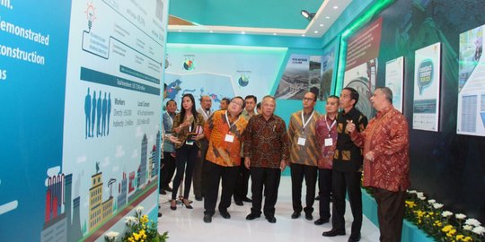 PLN tampilkan progress 35 ribu MW di depan Presiden Jokowi