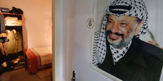 Mengenang kehidupan Yasser Arafat di museum Palestina