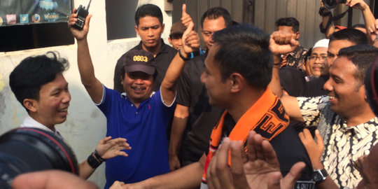 Agus Yudhoyono 'ditodong' siswa SMA bangun stadion Persija