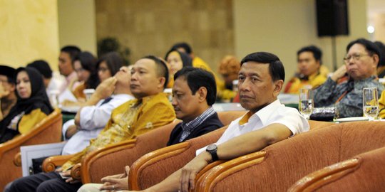 Hanura: Munaslub itu terjadi bila Wiranto berhalangan tetap