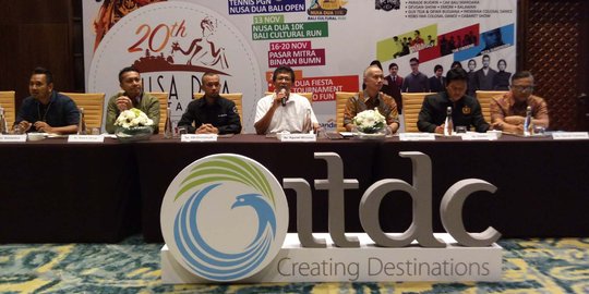 Kawasan BTDC Nusa Dua ditutup 3 jam saat dilintasi ribuan pelari