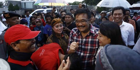 Djarot: Saya tidak peduli apakah elektabilitas turun atau naik