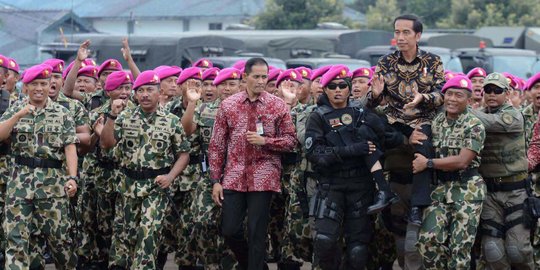 Jokowi sebut energi bisa habis buat bahas pertentangan SARA