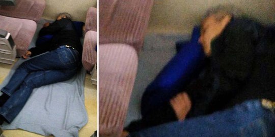 Kisah Ganjar tidur lesehan di gerbong kereta sampai mendengkur