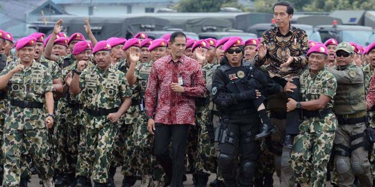 Gerindra: Jokowi 'show force' mungkin ke yang mau kacaukan negara