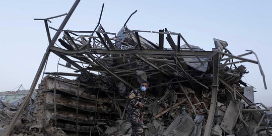 Kuatnya bom yang hancurkan kantor konsulat Jerman di Afghanistan