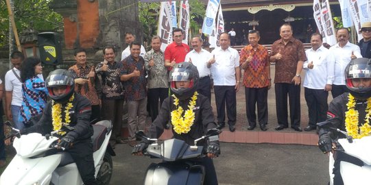 Gubernur Bali siap gunakan motor listrik jadi kendaraan dinas PNS