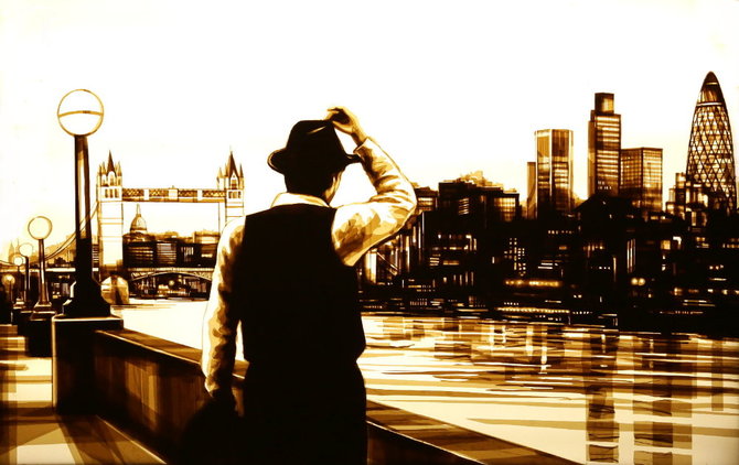 tape art karya max zorn