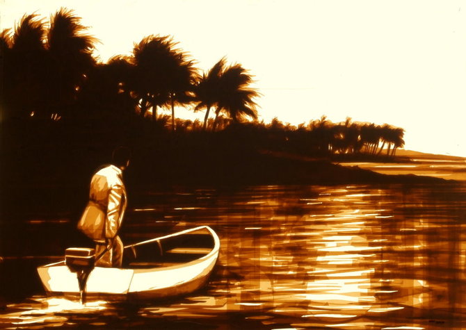 tape art karya max zorn