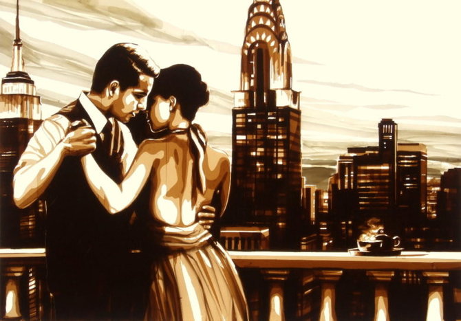 tape art karya max zorn