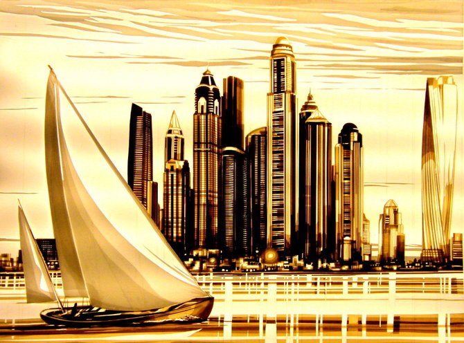 tape art karya max zorn