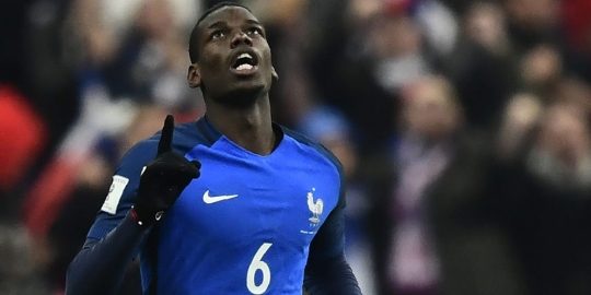 Paul Pogba cetak gol, pelatih Prancis lempar pujian