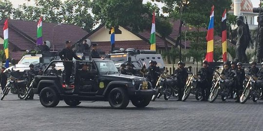 HUT ke-71, Jenderal Tito minta Brimob jaga perdamaian konflik sosial