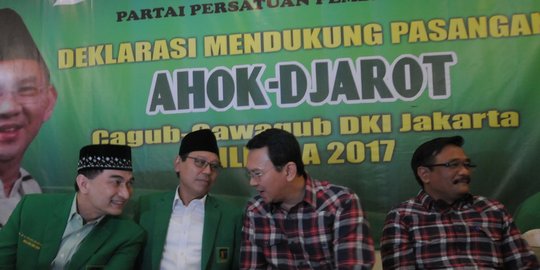 PPP kubu Djan evaluasi dukungan ke Ahok, ini komentar kubu Romi