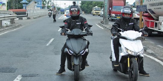  Motor  listrik  buatan ITS sukses tempuh  jarak  1 400 km 