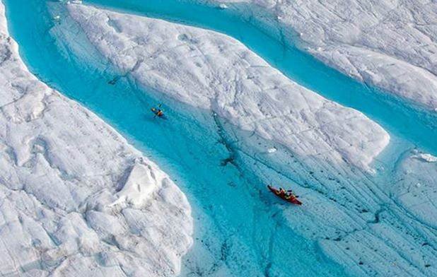 blue river greenland