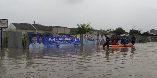 Banjir di Tangerang, total 4.371 warga masih mengungsi