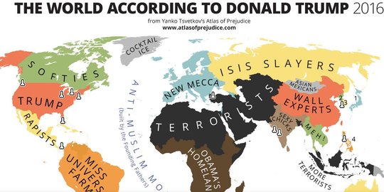 Politikus PDIP sebut peta dunia versi 'Trump' cuma sensasi kampanye