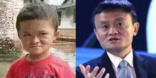 Wajahya mirip, Jack Ma bakal biayai sekolah anak ini sampai kuliah