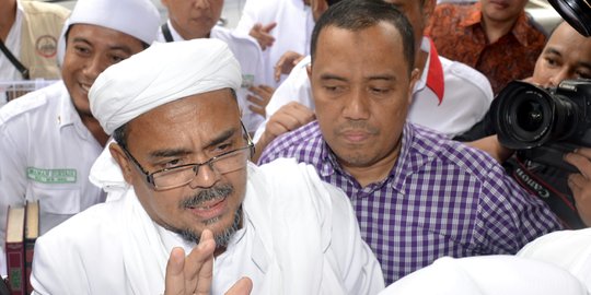 Rizieq harap Ahok jadi tersangka dan dijebloskan ke penjara