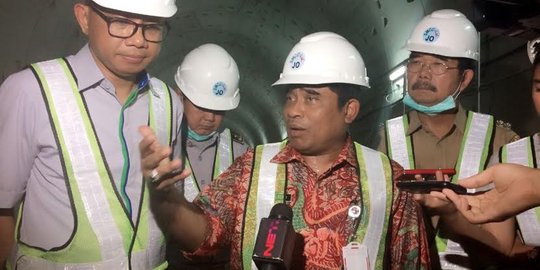 Tinjau pengerjaan proyek MRT, Plt Gubernur DKI mengaku puas