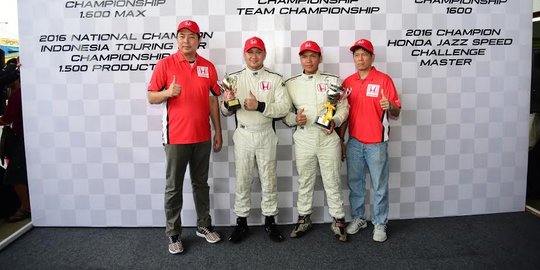 Raih lima gelar, Honda Racing Indonesia berjaya di ISSOM 2016