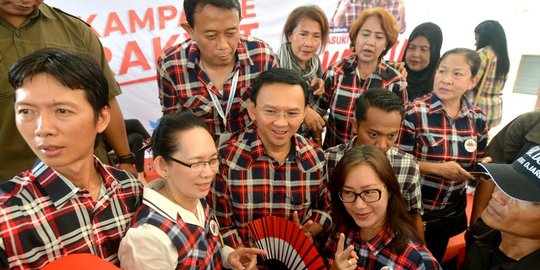 Ahok ditetapkan tersangka, tim pemenangan rapat tertutup