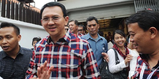 Ahok: Kami imbau seluruh pendukung terima status tersangka saya