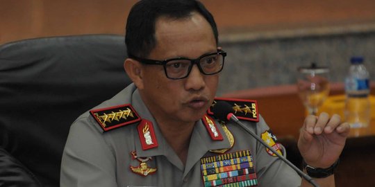 Kapolri angkat bicara terkait status tersangka Ahok