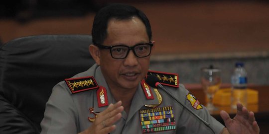 Kapolri apresiasi Bareskrim tetapkan Ahok sebagai tersangka