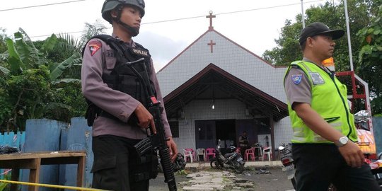 Kondisi balita TH, korban ledakan bom gereja belum lalui masa kritis