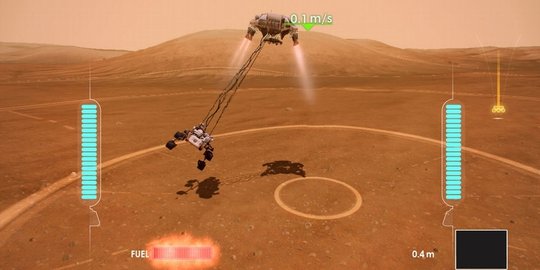 menabrak permukaan mars ketika mendarat rev1