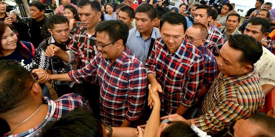 Tim pemenangan rapat tertutup, Djarot sampai Sophia Latjuba hadir