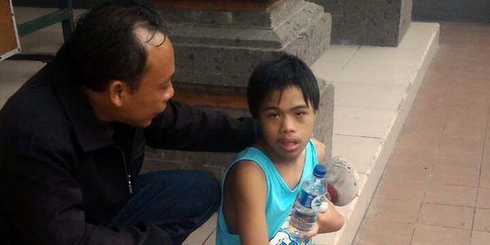 Bocah disabilitas ditemukan di Terminal Ubung usai hilang sehari