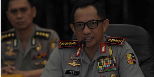 Imbauan keras Kapolri kepada masyarakat usai Ahok jadi tersangka