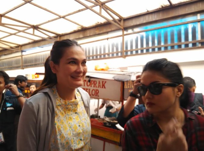 luna maya ke rumah lembang