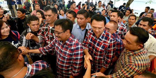 Timses minta penolak kampanye Ahok-Djarot diciduk polisi