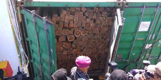 Bawa 5 ton kayu ilegal, nakhoda kapal di Inhil terancam 5 tahun bui