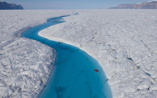 blue river greenland