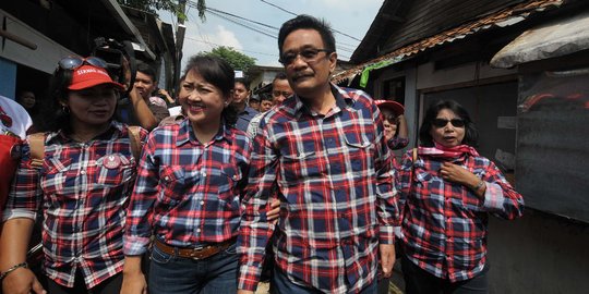 Djarot lihat spanduk cagub lain: Kita sudah sepakat, jangan!