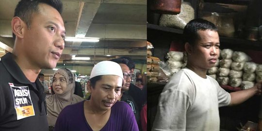 Didatangi Agus, pedagang sayuran dan penjual bumbu curhat harga naik