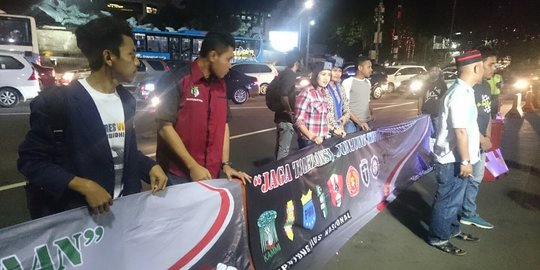 Prihatin kondisi bangsa, mahasiswa gelar demo usung persatuan NKRI